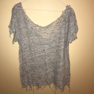 Distressed tee from Nordstrom